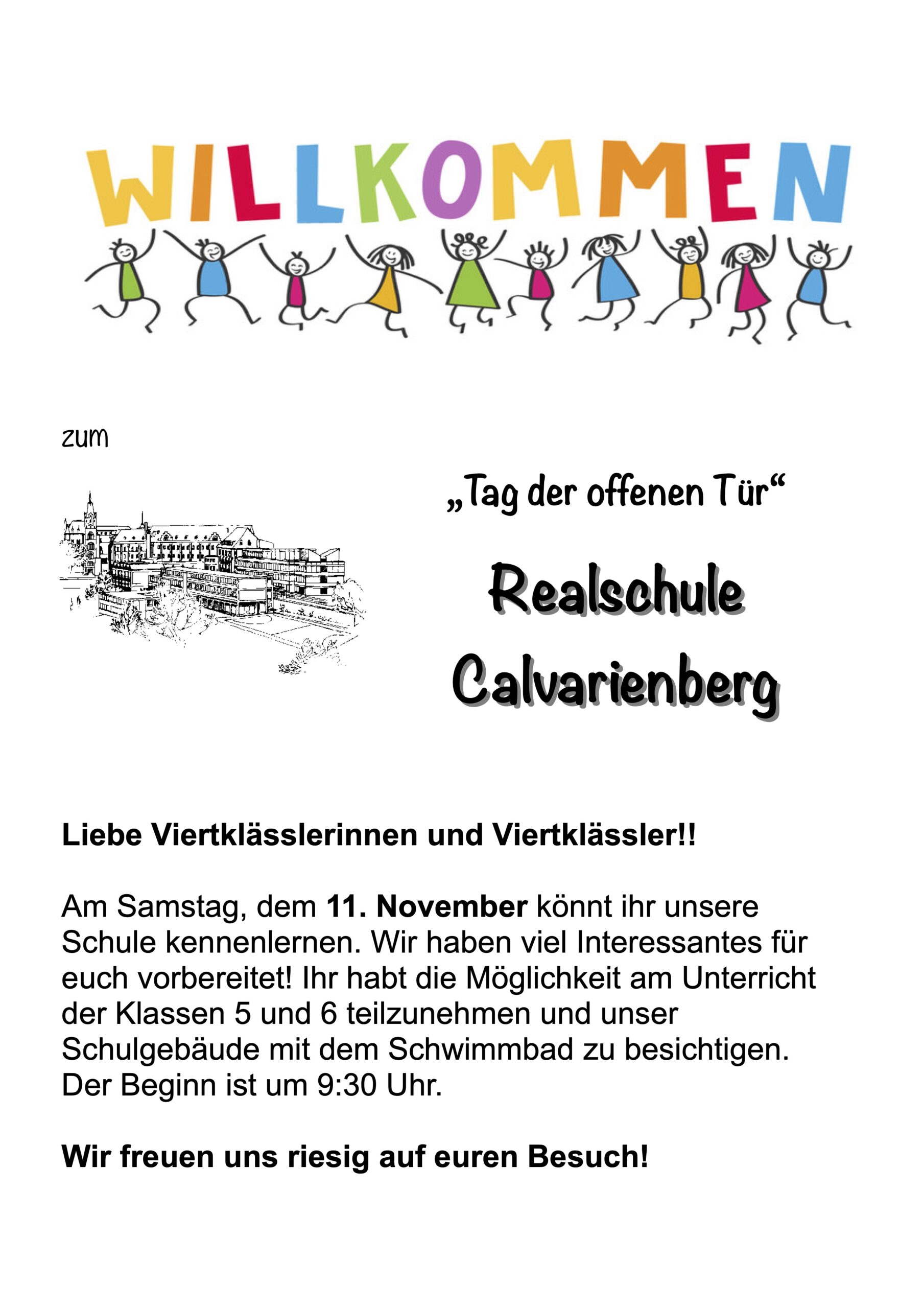 Tag der offenen Tür am 11.11.2023